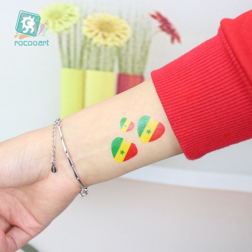 Football Fan National Flag Sticker for 2018 FIFA World Cup Football Fan National Flag Sticker for 2018 FIFA World Cup