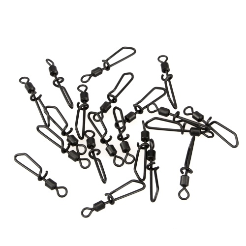 20 / 40Pcs Fishing Swivel Snap Swivels Carp Fishing Terminal Tackle
20 / 40Pcs Fishing Swivel Snap Swivels Carp Fishing Terminal Tackle