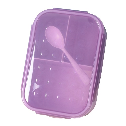 Wheat Grid Lunch Box Large-capacity Three Grids Bento Box Canteen Lunch Box for Kids and Adults Microwave Safe 1800ml with Spoon Purple
Wheat Grid Lunch Box Large-capacity Three Grids Bento Box Canteen Lunch Box for Kids and Adults Microwave Safe 1800ml with Spoon Purple
