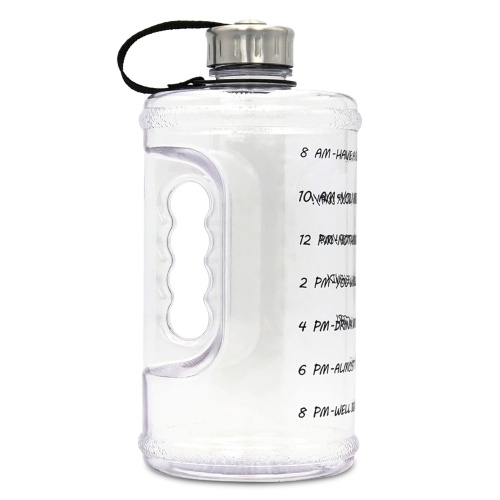 2.2L / 3.78L Motivation Water Bottle with Time Marker Outdoor Camping Hiking Backpacking Fitness Workout Sports Bottle
2.2L / 3.78L Motivation Water Bottle with Time Marker Outdoor Camping Hiking Backpacking Fitness Workout Sports Bottle