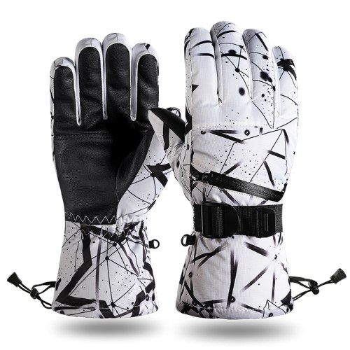 Winter Ski Snow Gloves Women Men Water Resisatnt Touchscreen Warm Gloves with Drawstring for Snowboarding Skiing Outdoor Sports
Winter Ski Snow Gloves Women Men Water Resisatnt Touchscreen Warm Gloves with Drawstring for Snowboarding Skiing Outdoor Sports