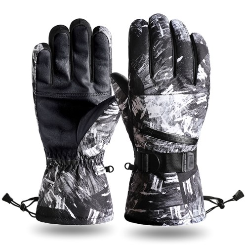 Winter Ski Snow Gloves Women Men Water Resisatnt Touchscreen Warm Gloves with Drawstring for Snowboarding Skiing Outdoor Sports
Winter Ski Snow Gloves Women Men Water Resisatnt Touchscreen Warm Gloves with Drawstring for Snowboarding Skiing Outdoor Sports