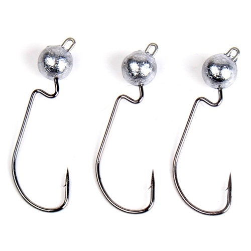 10pcs Fishing Hooks Jig Head Worm Hooks Crank Fishing Hooks Fishhook for Bass Trout Salmon
10pcs Fishing Hooks Jig Head Worm Hooks Crank Fishing Hooks Fishhook for Bass Trout Salmon