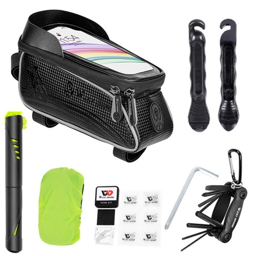 WEST BIKING Bicycle Reflective Bag Repair Tool Multi-function Suit Face Mask Tire Repair Kit
WEST BIKING Bicycle Reflective Bag Repair Tool Multi-function Suit Face Mask Tire Repair Kit
