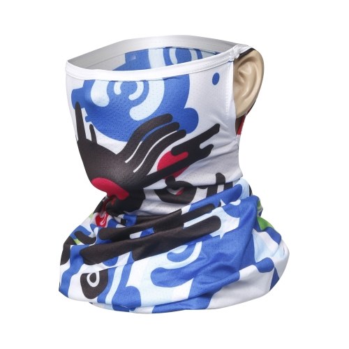Neck Gaiter Sunproof Dustproof Balaclava Print Ear Cutout Stretchy Breathable Bandana Face Cover Running Cycling Scarf
Neck Gaiter Sunproof Dustproof Balaclava Print Ear Cutout Stretchy Breathable Bandana Face Cover Running Cycling Scarf