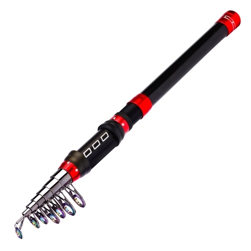 1.8 Meters Portable Fishing Rod Ultralight Fishing Pole Ceremic Guide Ring Fishing Rod Telescopic Carbon Fiber Fishing Pole
1.8 Meters Portable Fishing Rod Ultralight Fishing Pole Ceremic Guide Ring Fishing Rod Telescopic Carbon Fiber Fishing Pole
