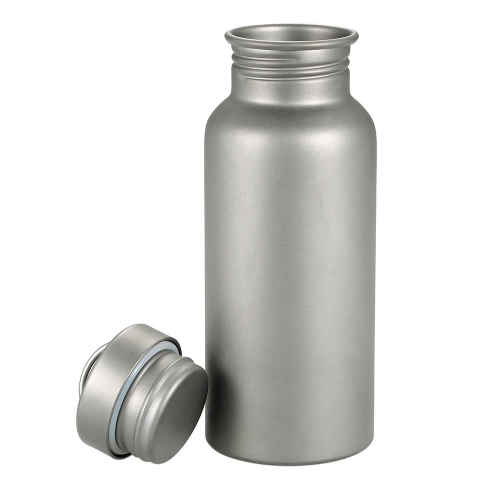 Wide Mouth Bottle Titanium Water Bottle for Outdoor Camping Hiking Picnic Wide Mouth Bottle Titanium Water Bottle for Outdoor Camping Hiking Picnic