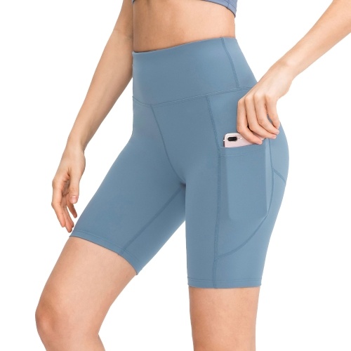 Women Yoga Shorts with Pockets High Waist Sports Tights Stretch Running Fitness Workout Pants Gym Sportswear
Women Yoga Shorts with Pockets High Waist Sports Tights Stretch Running Fitness Workout Pants Gym Sportswear