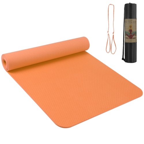 72.05×24.01in Portable Yoga Mat Thicken Sports Mat Anti-slip Exercise Mat for Fitness Workouts with Carrying Strap and Storage Bag
72.05×24.01in Portable Yoga Mat Thicken Sports Mat Anti-slip Exercise Mat for Fitness Workouts with Carrying Strap and Storage Bag