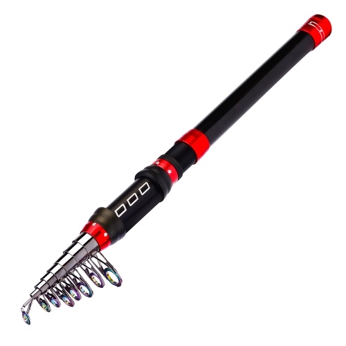 1.8 Meters Portable Fishing Rod Ultralight Fishing Pole Ceremic Guide Ring Fishing Rod Telescopic Carbon Fiber Fishing Pole
1.8 Meters Portable Fishing Rod Ultralight Fishing Pole Ceremic Guide Ring Fishing Rod Telescopic Carbon Fiber Fishing Pole
