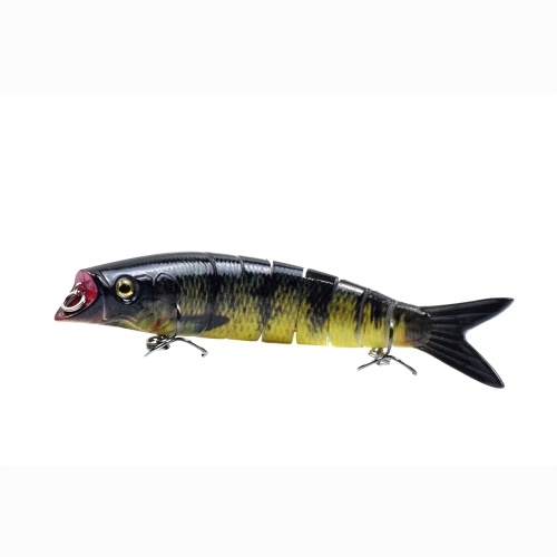 5.5in / 0.76oz Bionic Multi Jointed Hard Bait S Swimming Action Fishing Lure 8 Segment Sinking Fishing Lure VIB Bait Crankbait 3D Eyes Lifelike Artificial Fishing Lures Hook with Treble Hooks Tackle
5.5in / 0.76oz Bionic Multi Jointed Hard Bait S Swimming Action Fishing Lure 8 Segment Sinking Fishing Lure VIB Bait Crankbait 3D Eyes Lifelike Artificial Fishing Lures Hook with Treble Hooks Tackle