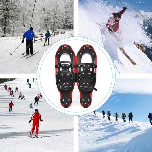 Snowshoes Women Men Aluminum Snow Shoes with Adjustable Bindings Carrying Tote Bag-29inch
Snowshoes Women Men Aluminum Snow Shoes with Adjustable Bindings Carrying Tote Bag-29inch