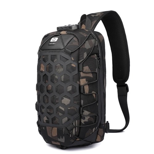 ozuko New Style Man Chest Pack USB Waterproof Oxford Cloth Single Shoulder Pack Anti-Theft Pack With Headphone Jack
ozuko New Style Man Chest Pack USB Waterproof Oxford Cloth Single Shoulder Pack Anti-Theft Pack With Headphone Jack
