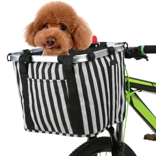 Collapsible Bike Basket Flower Printed Small Pet Cat Dog Carrier Bag Detachable Bicycle Handlebar Front Basket Cycling Front Bag Handbag
Collapsible Bike Basket Flower Printed Small Pet Cat Dog Carrier Bag Detachable Bicycle Handlebar Front Basket Cycling Front Bag Handbag