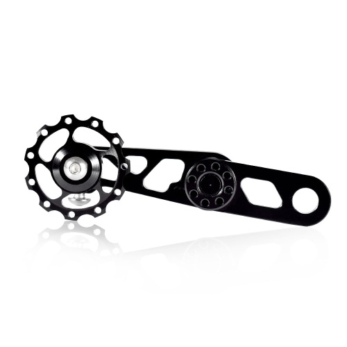 Single Speed Bike Chain Tensioner for Folding Bike Aluminum Alloy Rear Derailleur Chain Guide Wheel Pulley Stabilizer 
Single Speed Bike Chain Tensioner for Folding Bike Aluminum Alloy Rear Derailleur Chain Guide Wheel Pulley Stabilizer