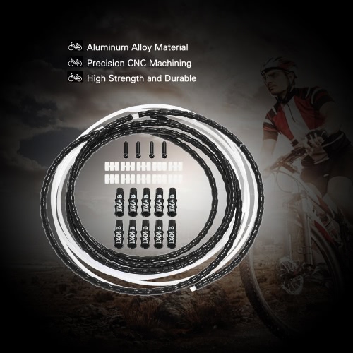 Lixada Bicycle Derailleur Cable Shifter CNC Aluminum Alloy Cycling MTB Road Bike Shifting Cable Line Wire Hose Housing Set Bicycle Parts Accessories
Lixada Bicycle Derailleur Cable Shifter CNC Aluminum Alloy Cycling MTB Road Bike Shifting Cable Line Wire Hose Housing Set Bicycle Parts Accessories