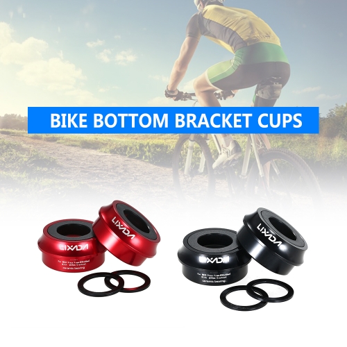 Lixada Road Bike Bicycle Cycling Press Fit Bottom Bracket Cup Aluminum Alloy 66mm/72mm BB Cup Crank Set Bearing Axis Parts
Lixada Road Bike Bicycle Cycling Press Fit Bottom Bracket Cup Aluminum Alloy 66mm/72mm BB Cup Crank Set Bearing Axis Parts
