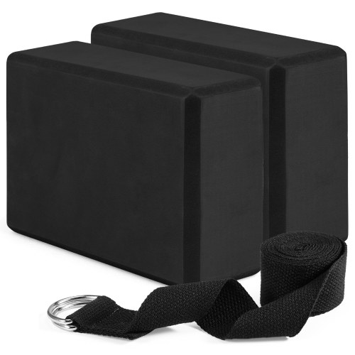 2 Pack Yoga Blocks and Yoga Strap Set Non-Slip EVA Foam Fitness Blocks for Yoga Pilates Fitness Training
2 Pack Yoga Blocks and Yoga Strap Set Non-Slip EVA Foam Fitness Blocks for Yoga Pilates Fitness Training