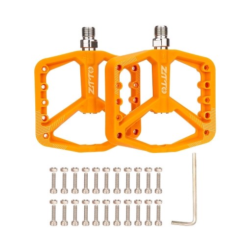 ZTTO MTB Mountain Bike Pedals Nylon Fiber Bicycle Platform Flat Pedals Anti-Slip 9/16 Inch Sealed Bearing for BMX MTB Mountain Bike Road Bike
ZTTO MTB Mountain Bike Pedals Nylon Fiber Bicycle Platform Flat Pedals Anti-Slip 9/16 Inch Sealed Bearing for BMX MTB Mountain Bike Road Bike