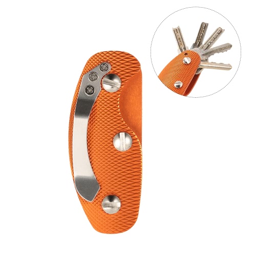 Compact Aluminum Alloy Key Holder Key Organizer Clip Folder Multi-Use EDC Pocket Tool Gear
Compact Aluminum Alloy Key Holder Key Organizer Clip Folder Multi-Use EDC Pocket Tool Gear