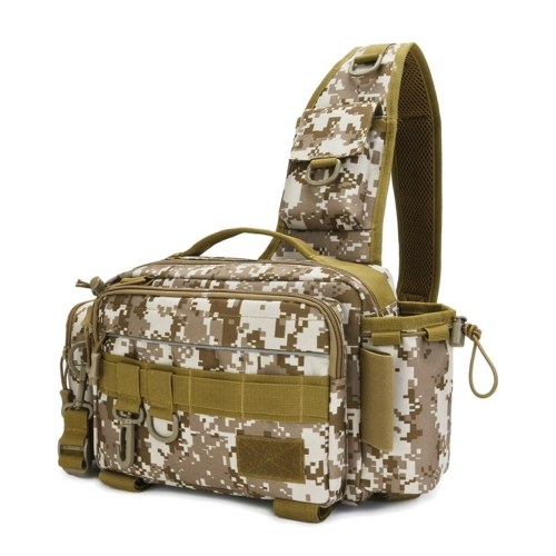 Multifunctional Fishing Tackle Bag Outdoor Water-resistant Fishing Sling Pack Waist Bag Reel Lure Storage Organizer Bag
Multifunctional Fishing Tackle Bag Outdoor Water-resistant Fishing Sling Pack Waist Bag Reel Lure Storage Organizer Bag