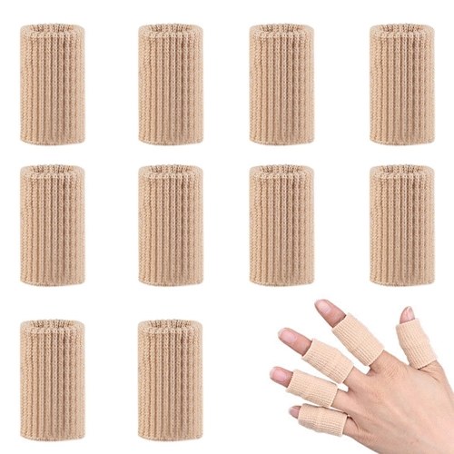 10pcs Finger Sleeves Brace Finger Support Breathable Elastic Finger Protector for Relieving Pain Sports Basketball Badminton
10pcs Finger Sleeves Brace Finger Support Breathable Elastic Finger Protector for Relieving Pain Sports Basketball Badminton