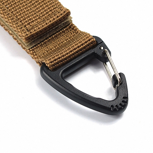 

Multifunctional Molle Webbing Belt Clip Climbing Carabiner Buckle High Strength Nylon Hanging Chain Backpack Key Hook