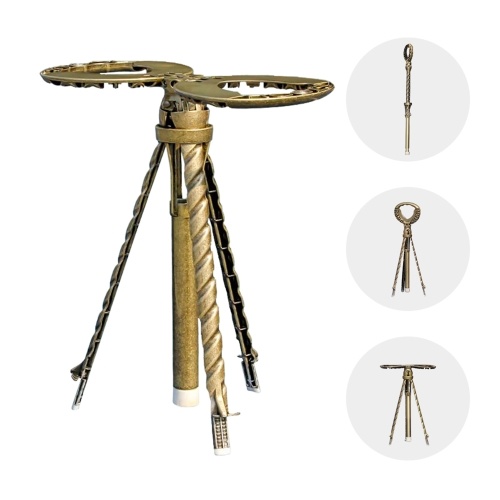 Multifunctional Folding Adjustable Height Cane Seat Solid Aluminum Alloy Cane Stool Crutch Chair Seat
Multifunctional Folding Adjustable Height Cane Seat Solid Aluminum Alloy Cane Stool Crutch Chair Seat