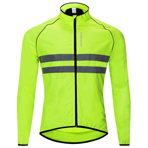 Reflective Long Sleeve Bicycle Jersey Wind Coat Jacket Water-resistant Windproof Outdoor Sports Bike Cycling Running Jacket
Reflective Long Sleeve Bicycle Jersey Wind Coat Jacket Water-resistant Windproof Outdoor Sports Bike Cycling Running Jacket