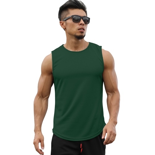 Men's Sport Tops Running Vest Gym Training Fitness Workout Basketball Sleeveless Muscle Tanks Quick-dry
Men's Sport Tops Running Vest Gym Training Fitness Workout Basketball Sleeveless Muscle Tanks Quick-dry