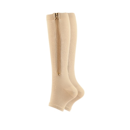 1 Pair Socks Zipper Leg Calf Sleeves Toeless for Running Hiking Climbing Driving Standing Flight Swelling Pain Relieve
1 Pair Socks Zipper Leg Calf Sleeves Toeless for Running Hiking Climbing Driving Standing Flight Swelling Pain Relieve
