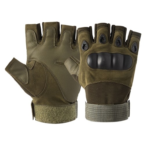 Fingerless Gloves with Hard Knuckle Anti-Slip Adjustable Half Finger Sports Gloves for Fitness Climbing Hiking Cycling
Fingerless Gloves with Hard Knuckle Anti-Slip Adjustable Half Finger Sports Gloves for Fitness Climbing Hiking Cycling