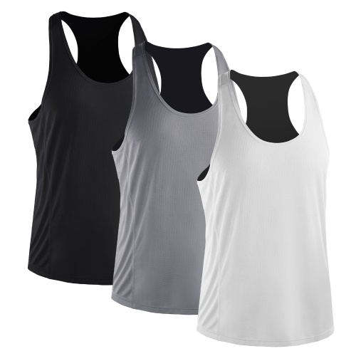 3-Pack Men’s A-Shirt Tank Tops Quick-Dry Sport Gym Workout Fitness Running Sleeveless Undershirt Solid Loose Vest
3-Pack Men’s A-Shirt Tank Tops Quick-Dry Sport Gym Workout Fitness Running Sleeveless Undershirt Solid Loose Vest