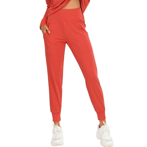 Women Sports Pants Solid Color High Waist Pocket Quick Dry Moisture-wicking Breathable Running Fitness Trousers Sportswear
Women Sports Pants Solid Color High Waist Pocket Quick Dry Moisture-wicking Breathable Running Fitness Trousers Sportswear