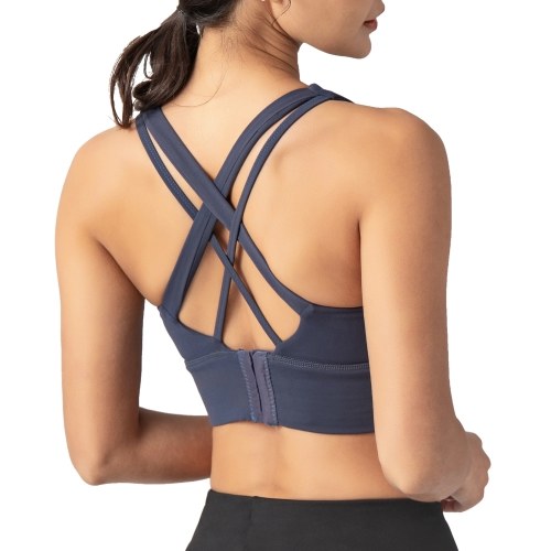 Woman Sports Bra Push-up Shockproof Quick Dry Padded Crop-Top Four Hook-and-eye Tank-Top Underwear Yoga Workout Fitness Running
Woman Sports Bra Push-up Shockproof Quick Dry Padded Crop-Top Four Hook-and-eye Tank-Top Underwear Yoga Workout Fitness Running