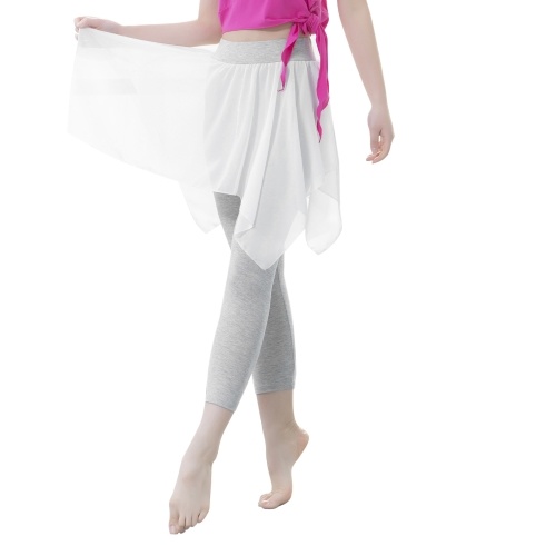 Women 2-in-1 Leggings Soft Modal Chiffon Skirt Asymmetrical Slim Dance Yoga Pilates Ballet Jazz Latin Crop Pants
Women 2-in-1 Leggings Soft Modal Chiffon Skirt Asymmetrical Slim Dance Yoga Pilates Ballet Jazz Latin Crop Pants