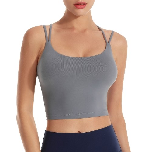 Women Sports Bra Yoga Running Workout Fitness Vest Padded Non-wire Crop Tops for Gym Home Streets
Women Sports Bra Yoga Running Workout Fitness Vest Padded Non-wire Crop Tops for Gym Home Streets