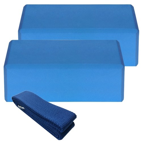 2pcs EVA Yoga Blocks 1pcs Cotton Yoga Strap Stability Blocks Yoga Strap Set for Yoga Pilates Meditation
2pcs EVA Yoga Blocks 1pcs Cotton Yoga Strap Stability Blocks Yoga Strap Set for Yoga Pilates Meditation