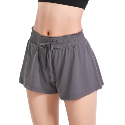Women 2-in-1 Sports Shorts High Waist Breathable Quick-drying Drawstring Running Fitness Sportswear
Women 2-in-1 Sports Shorts High Waist Breathable Quick-drying Drawstring Running Fitness Sportswear