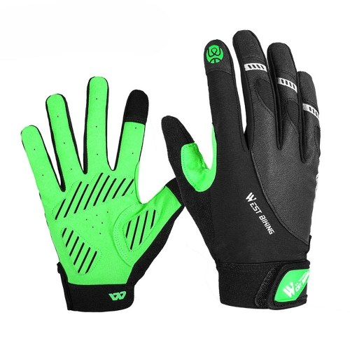 WEST BIKING Cycling Gloves Full Finger Bicycle Gloves Biking Gloves Breathable Shock-Absorbing Anti-Slip Gloves Support Screen Touching for Riding Climbing Fishing, M
WEST BIKING Cycling Gloves Full Finger Bicycle Gloves Biking Gloves Breathable Shock-Absorbing Anti-Slip Gloves Support Screen Touching for Riding Climbing Fishing, M