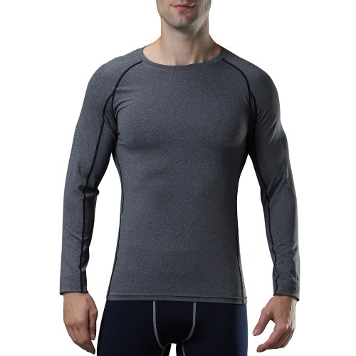 Men Athletic Shirt Quick Dry Elastic Base Layer O-Neck Long Sleeve Sport Workout T-Shirt Tops
Men Athletic Shirt Quick Dry Elastic Base Layer O-Neck Long Sleeve Sport Workout T-Shirt Tops