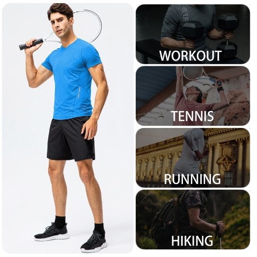Men Women Sport T-Shirt Short Sleeve O Neck Shirts for Running Workout Hiking Outdoor
Men Women Sport T-Shirt Short Sleeve O Neck Shirts for Running Workout Hiking Outdoor