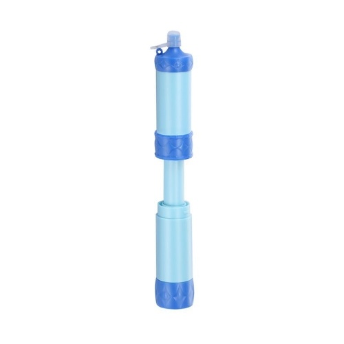 

Camping Water Filter Straw Mini Portable Membrane Filtration Survival Gear Water Purifier Pressurized Water Intake for Outdoor Drinking Camping Travel Hiking Backpacking Fishing