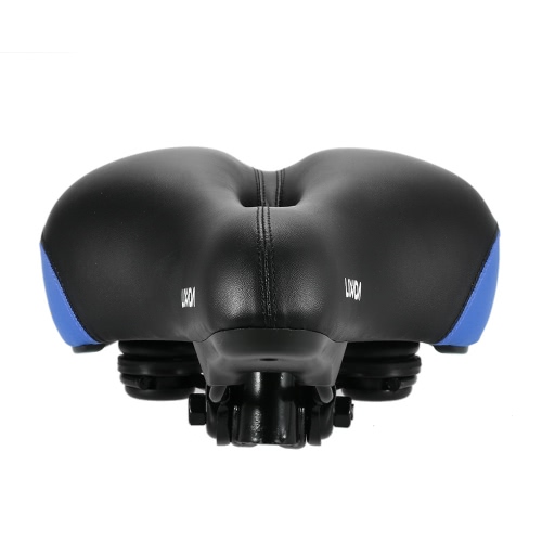 Lixada Wide Bicycle Saddle MTB Mountain Bike Seat Road Bike Seat Cycling Cushion Saddle with Safety Taillight Lixada Wide Bicycle Saddle MTB Mountain Bike Seat Road Bike Seat Cycling Cushion Saddle with Safety Taillight