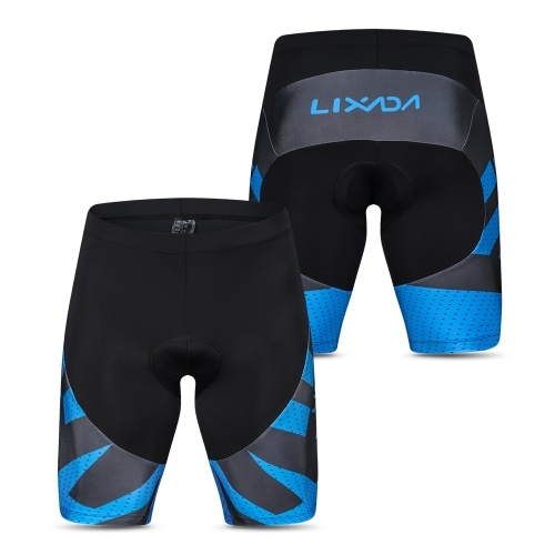 Lixada Men's Cycling Shorts 4D Gel Padded Bicycle Riding Half Pants Bike Biking Tights
Lixada Men's Cycling Shorts 4D Gel Padded Bicycle Riding Half Pants Bike Biking Tights