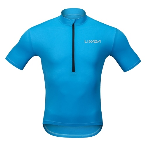 Lixada Men’s Cycling Jersey Breathable Quick Dry Bike Biking Short Sleeve Shirt Lixada Men’s Cycling Jersey Breathable Quick Dry Bike Biking Short Sleeve Shirt
