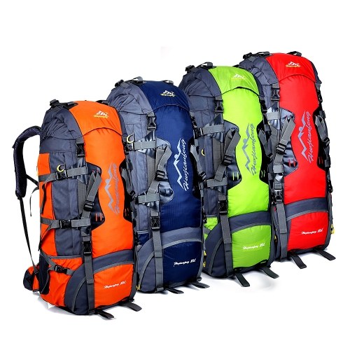 80L Backpack Internal Frame Outdoor Water Resistant Backpack Climbing Fishing Hiking Daypack Camping Outdoor Trekking Mountaineering Bag With Rain Cover
80L Backpack Internal Frame Outdoor Water Resistant Backpack Climbing Fishing Hiking Daypack Camping Outdoor Trekking Mountaineering Bag With Rain Cover