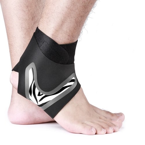 

One Pair Unisex Ankle Support Brace Foot Bandage Sprain Prevention Stretchable Adjustable Sports Fitness Foot Protection Ankle Guard