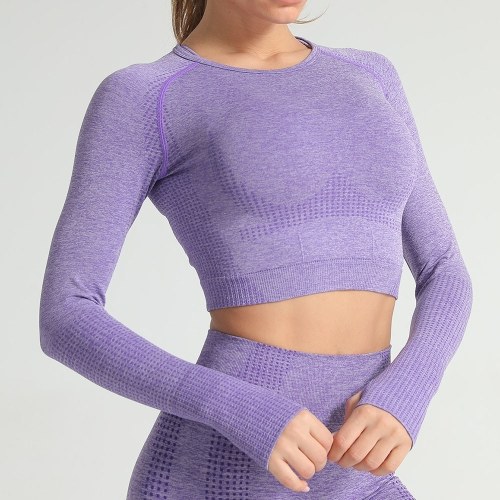 Women Yoga Crop Top O Neck Long Sleeve Dots Bodycon Stretchable Running Gym Sports T-Shirt
Women Yoga Crop Top O Neck Long Sleeve Dots Bodycon Stretchable Running Gym Sports T-Shirt