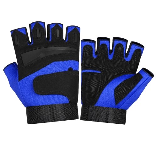 Fingerless Gloves Anti-Slip Adjustable Half Finger Sports Gloves for Fitness Climbing Hiking Cycling
Fingerless Gloves Anti-Slip Adjustable Half Finger Sports Gloves for Fitness Climbing Hiking Cycling